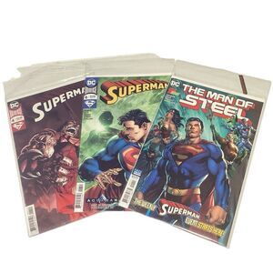 DC Superman Comic‎ Books bundle of 3